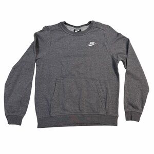 Nike Men's Grey Crewneck Sweatshirt Small